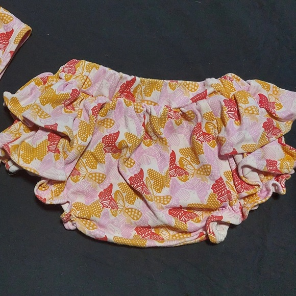 Kate Quinn | Skirted Ruffle Baby Bloomer Butterfly Print 0-3M - Picture 8 of 8